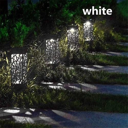 Garden Solar Lamp Garden Decoration Outdoor Lawn Solar Lamp Garden Lights Path Light - White Light - 1