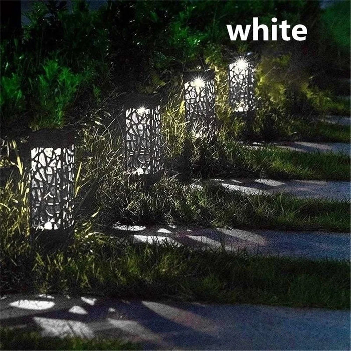 Garden Solar Lamp Garden Decoration Outdoor Lawn Solar Lamp Garden Lights Path Light - White Light - 1