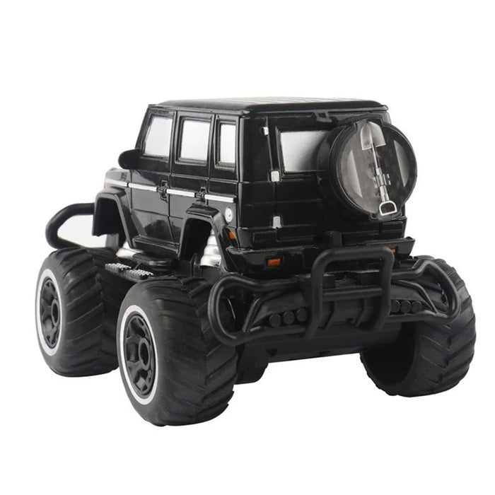 1:43 Children's Toy Large Four-wheel Drive Inertial Off-road Vehicle Car Toy - Black - 2