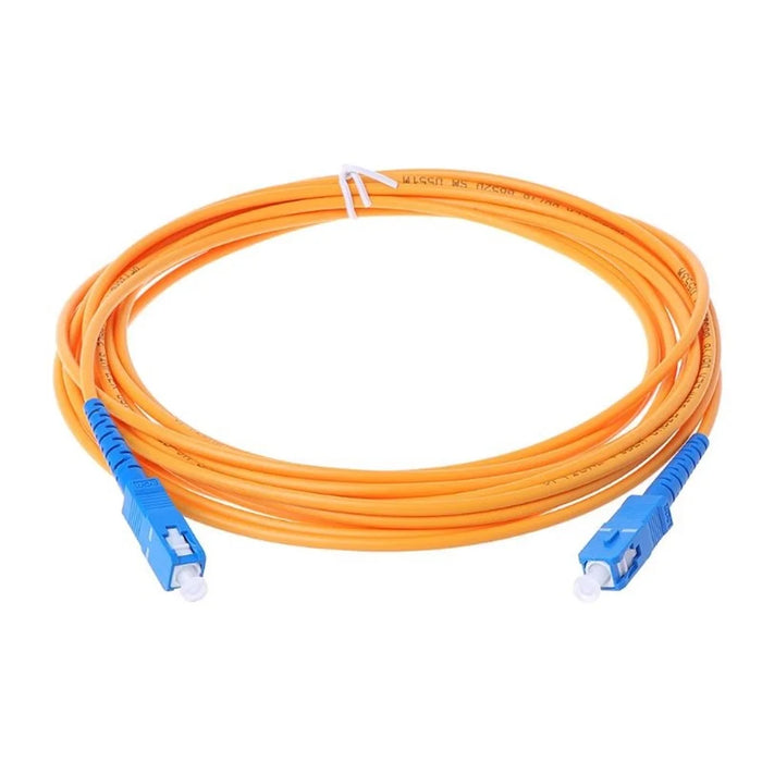 SC/UPC-SC/UPC-SM/LSZH 3mm Fiber Optic Jumper Cable Single Mode Extension Patch Cord - 10m - 1