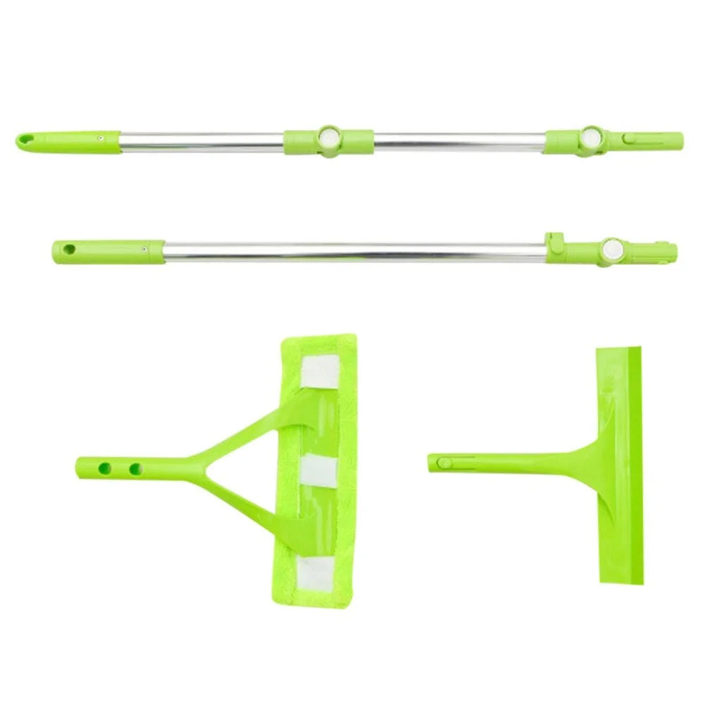 Telescopic Glass Cleaning Brush U - Shaped Cleaner Brush - 4
