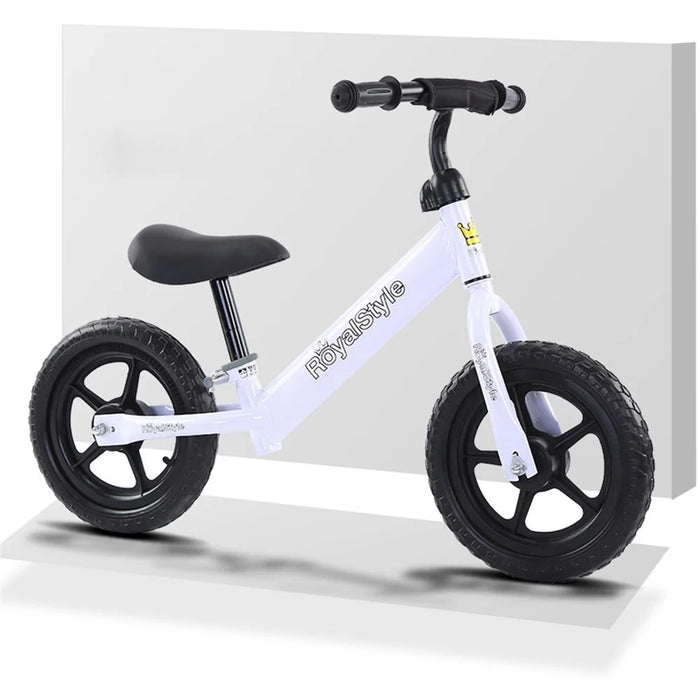 Children Balance No-Pedal Ultralight Cycling Practice Driving Bike - White - 1
