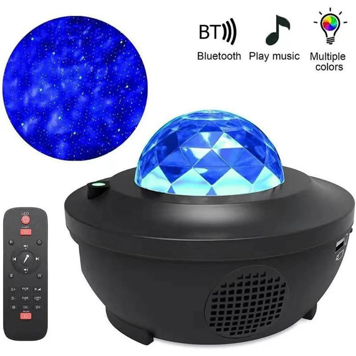 Starry Night Lamp Light Bluetooth-compatible Remote LED Star Light Projector Light - 5