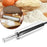 Stainless Steel Rolling Pin Non-stick Pastry Dough Baking Kitchen Tool-Style D - 30cm - 1