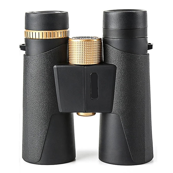 10x42 Binocular Adult High-definition Night Vision Portable Telescope - Gold - 1