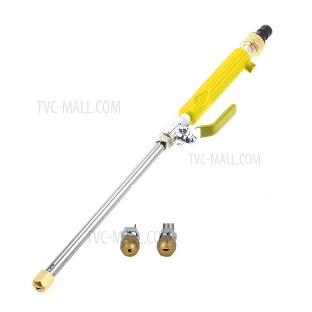 46cm High Pressure Water Gun Spray Jet Nozzle Car Washing Garden Washer Hose Sprayer - Yellow - 1