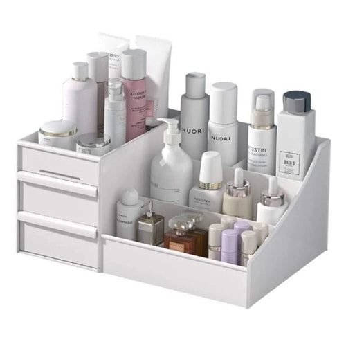 Multi-layer Drawer Cosmetic Jewelry Storage Box Makeup Organizer Container Desktop Sundries Storage Box - 1