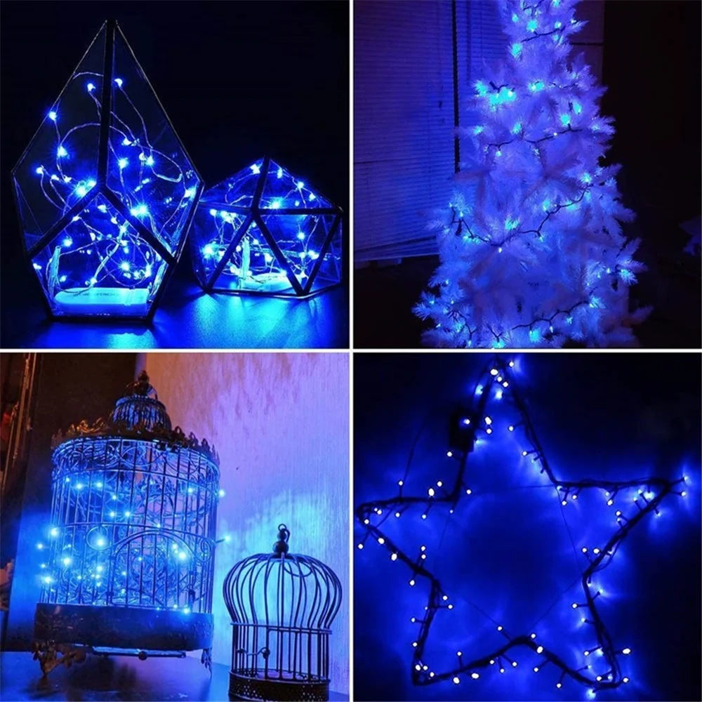 LED String Light Lamp Waterproof Plastic Decoration Light - Warm White/3 Meter 20 Light - Warm White//3 Meter 20 Light - 1