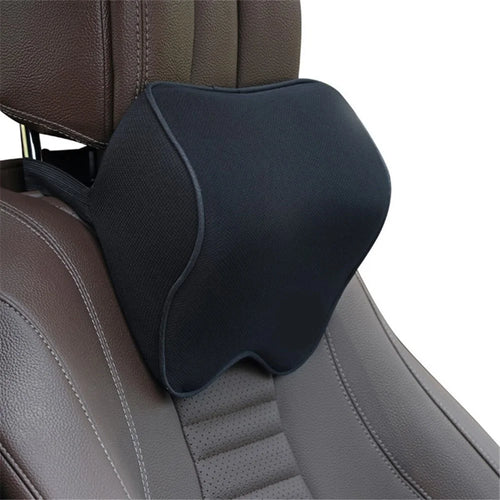 Car Seat Pillow Head Neck Rest Cushion Headrest - Black - 1