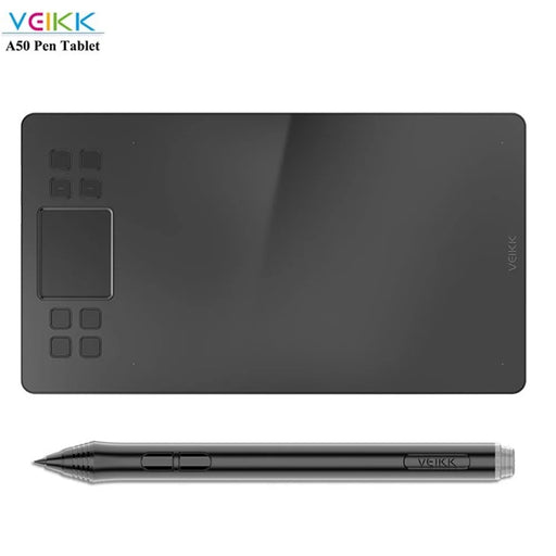 VEIKK A50 Graphics Tablet with 8192 Pressure Sensitivity Digital Painting Drawing Tablet - 1