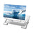 3D HD Folding Cell Phone Video Screen Amplifier Magnifier Stand for 4.0-6.0 inch Smartphones - White - 1