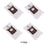 4Pcs/Set Efficient Dust Collection Dust Bag for Electrolux Vacuum Cleaner Accessories - 1