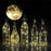 10Pcs/Set LED String Light Wine Bottle Stopper Color Light - Yellow/1 meter 10 lights - 1