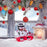 100Pcs / Box Christmas Tree Balls 3-6cm Diameter Round Ball Pendant Xmas Gift Party Decor - White - 5