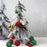 100Pcs / Box Christmas Tree Balls 3-6cm Diameter Round Ball Pendant Xmas Gift Party Decor - White - 6