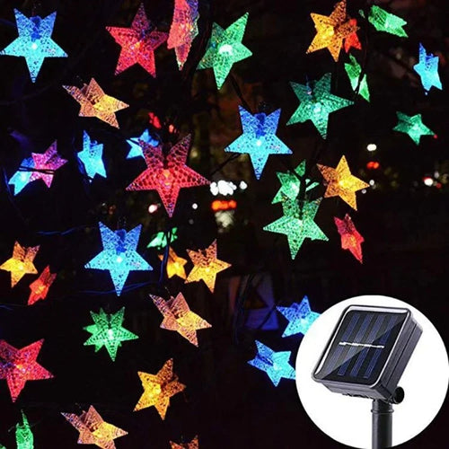 Solar String Lights Garden Fairy Light LED Solar Star Light - Colorful/12 meters 100 lights - 1
