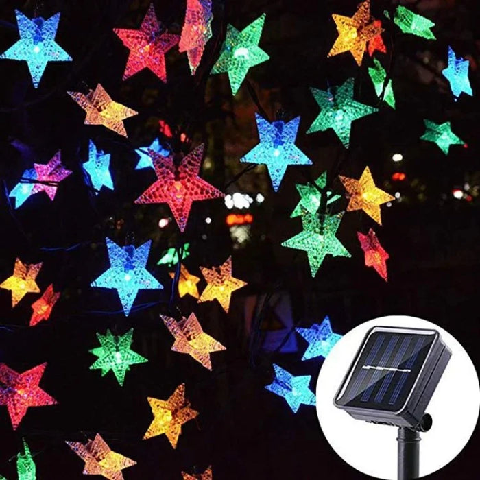 Solar String Lights Garden Fairy Light LED Solar Star Light - Colorful/12 meters 100 lights - 1