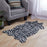 Floor Mat Bedroom Carpet Faux Fur Cow/Leopard/Zebra Rug - Zebra Pattern - 1