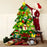DIY Glowing Felt Christmas Tree Kids Xmas Gift Toy with 3m 30-LED String Light - 1