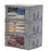 Foldable Quilt Storage Bag with 3 Large Clothes Organizer for Blankets Closets - Grey - 1