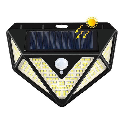 166-LED Solar Light Motion Sensor Lights Wireless  Waterproof Outdoor Light - 1