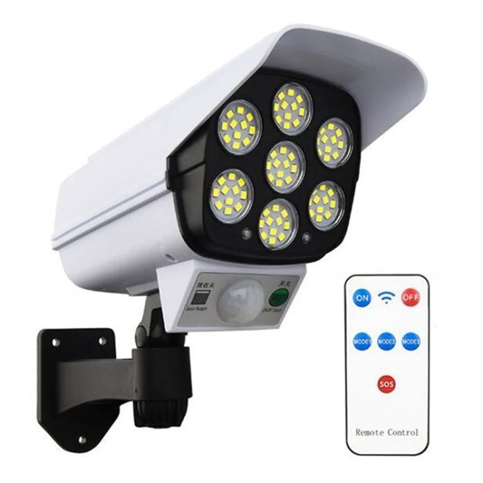 Non-Working Outdoor Solar Light Motion Sensor Security Camera Wall Garden Night Light Lamp - 1