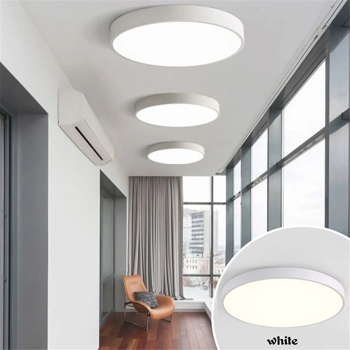 23cm 12W LED Lighting Ultra-Thin LED Ceiling Light LED Downlight - White - 1