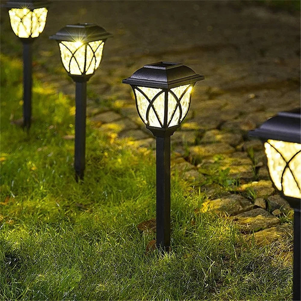 Solar Garden Light Solar Lamp Waterproof Outdoor Lighting Lantern - Warm White - 1
