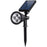4-LED Solar Spotlight Outdoor Garden Lamp Lawn Landscape Light - White - 1