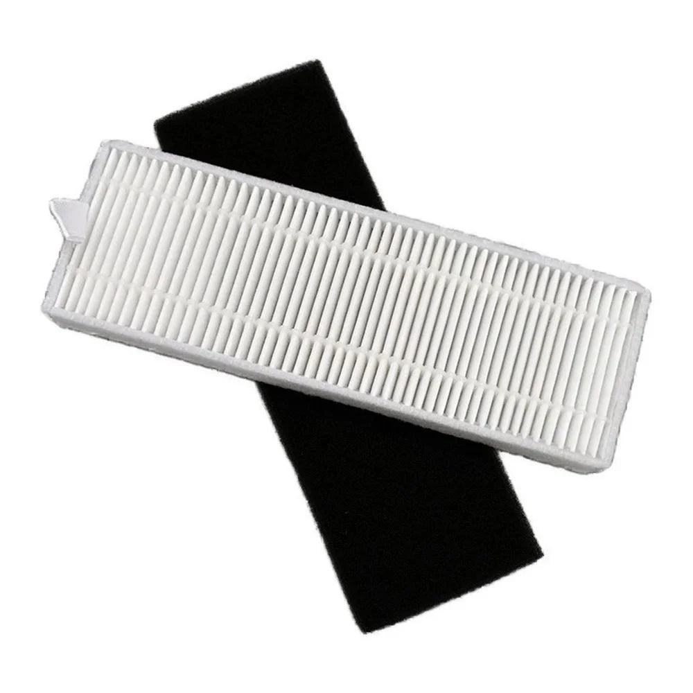 Main Brush Primary Dust Hepa Filter Side Brush for Chuwi Ilife A7 A9S Vacuum Cleaner Filter - 1 Set Hypa Filters - 1