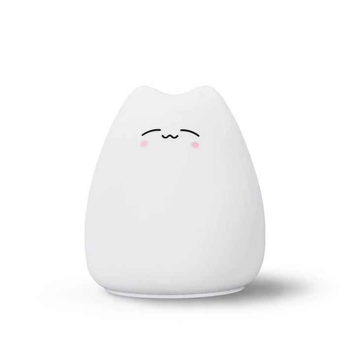 Bedside Cat Lamp Table Lamp Silicone Colorful LED Night Light Cute Gifts for Kids - Smart - 1
