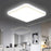 Living Room Lamp 24W Square Mount LED Ceiling Light - Gold Edge - 1