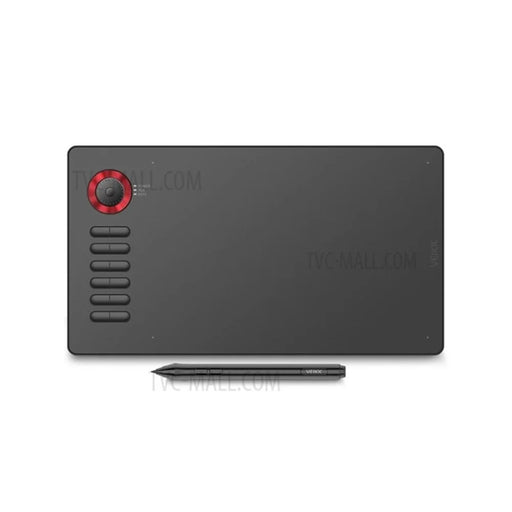 VEIKK A15 Pro Graphics Drawing Tablet 10 x 6 inch Digital Drawing Tablet with Battery-free Stylus Support Windows, Mac - Red - 1