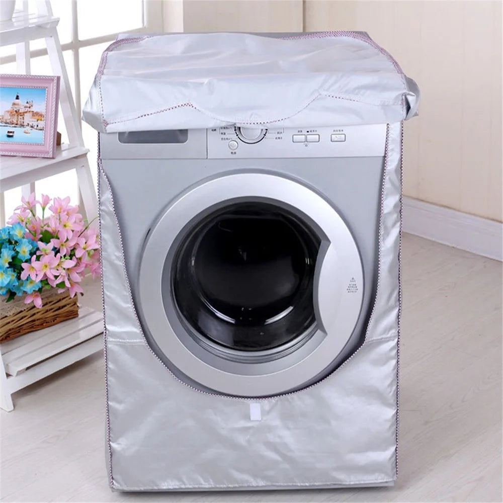 Washer Dryer Cover Washing Machine Cover Dust-proof Moderately Sunscreen - 1