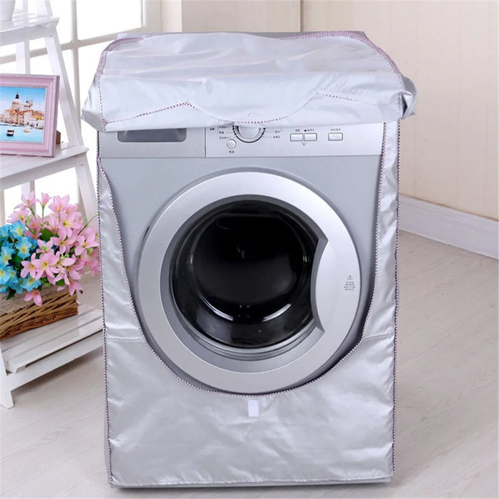 Washer Dryer Cover Washing Machine Cover Dust-proof Moderately Sunscreen - 1