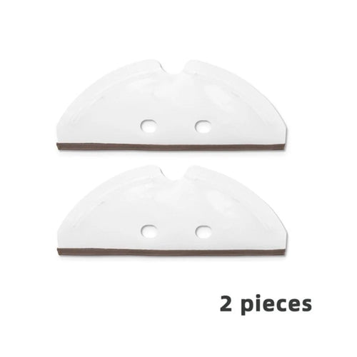 For Xiaomi Robo Rock S50 S51 S52 S53 S54 S55 S5 S5MAX S6 S6PURE S6MAXV Sweeping Robot Mop Cloth Vacuum Cleaner Spare Parts Clean Pad - 2Pcs Splints - 1