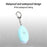 Safe Sound Personal Alarm Keychain 130db Self Defense Alarm Emergency Flashlight - White - 4