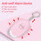 Safe Sound Personal Alarm Keychain 130db Self Defense Alarm Emergency Flashlight - White - 7