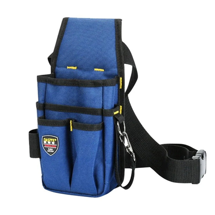 Electrician Waist Pouch Belt Storage Holder Organizer Tools Bag-13 - 4 Blue - 1