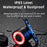 ROCKBROS Q3 Sensing Auto On/Off Bicycle Light Bike Taillight Waterproof USB LED Bike Cycling Light for Night Riding - Black - 7