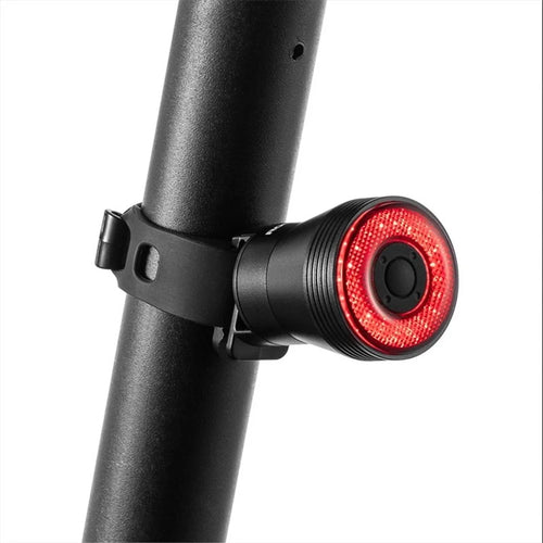 ROCKBROS Q5 Dual Bracket Smart Bicycle Brake Light Bike Taillight Sensor Auto Waterproof LED Cycling Light Bike Rear Light - Black - 1