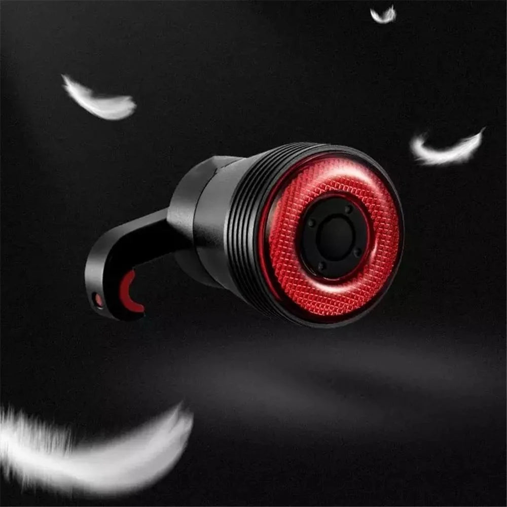 ROCKBROS Q5 Dual Bracket Smart Bicycle Brake Light Bike Taillight Sensor Auto Waterproof LED Cycling Light Bike Rear Light - Black - 5
