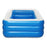 Kids Swimming Pool Outdoor Inflatable Children and Adults Family Thickened Swimming Pool - Size: 150x105x50cm - 1