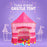 Children Play Tent House Princess Prince Castle - Pink - 1