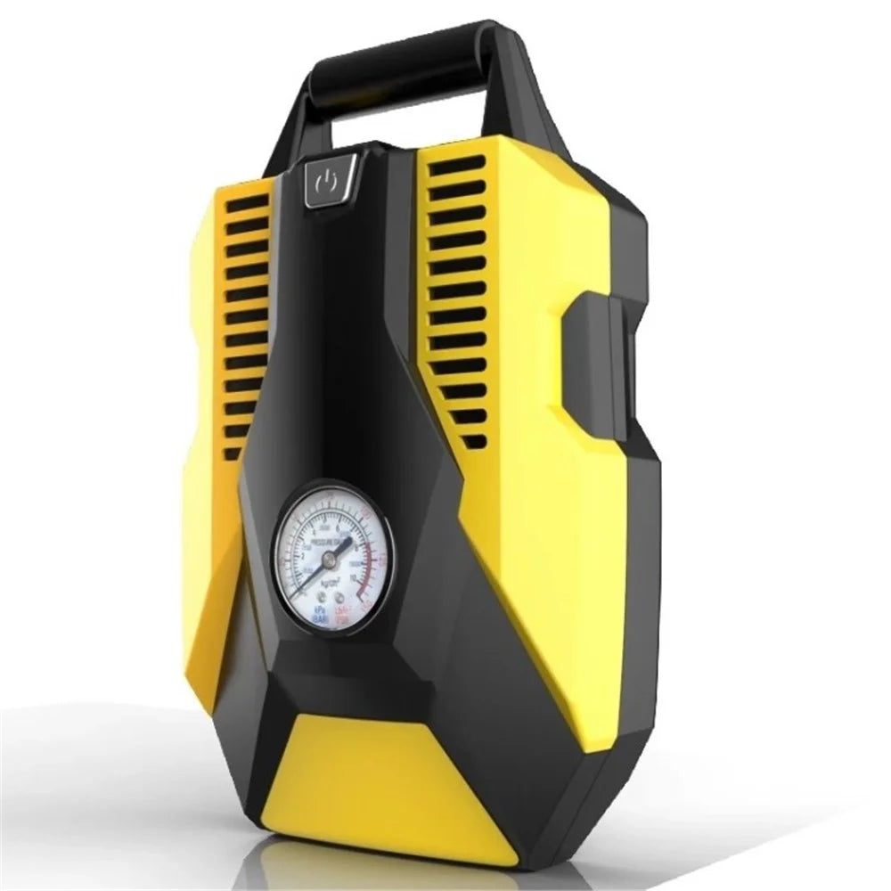Digital Car Inflatable Pump 12V 220V Auto Air Compressor Vehicle Car Tire Inflator Pump for Cars Motorcycle Bicycles - Pointer - 1