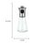 200ml Oil Sprayer Dispenser Spray Bottle Mister for Cooking BBQ Baking Roasting Grilling Frying - 5