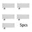 5Pcs Cleaning Mop Cleaner Pads for Karcher EasyFix SC2 / SC3 / SC4 / SC5 - White - 1
