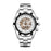 Men Watch Luxury Automatic Mechanical Wrist Watch Luminous Self - White - 1