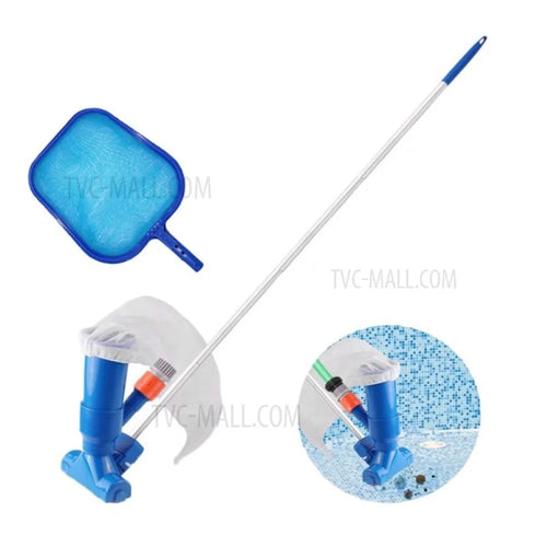 Pool Vacuum Cleaner Kit Underwater Cleaner Brush for Spas Ponds Fountains Pool Sweeper - 1