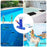 Pool Vacuum Cleaner Kit Underwater Cleaner Brush for Spas Ponds Fountains Pool Sweeper - 4